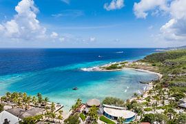 Drone shot Jan Thiel Curacao