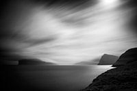 Sea landscape on the Faroe Islands