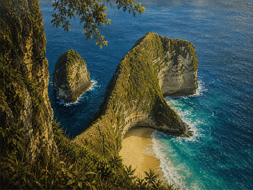 Kelingking Cliffs, Nusa Penida Bali - Indonesia