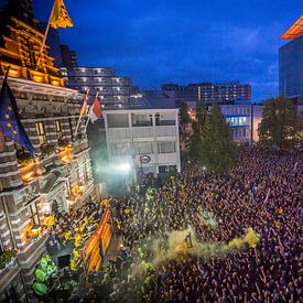 Roda JC honoured at Market Square in Kerkrade after winning Play-Offs final by Luc Lodder