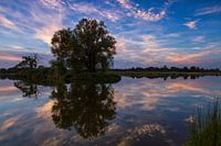 Zonsondergang bij Dakhorst