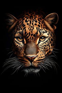 Close-up Leopard Portrait