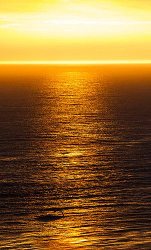 Nature | Golden sunset island Helgoland