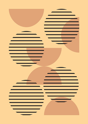 Lines and semicircles