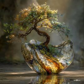 Nature in glass by Gelissen Artworks