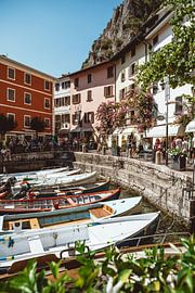 Limone Sul Garda on Lake Garda by Marleen Kuijpers @themissmarple