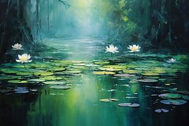 Sérénade de silence | Peinture de pleine conscience sur La collection ARTEO