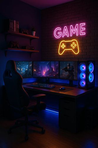 Gaming room poster
