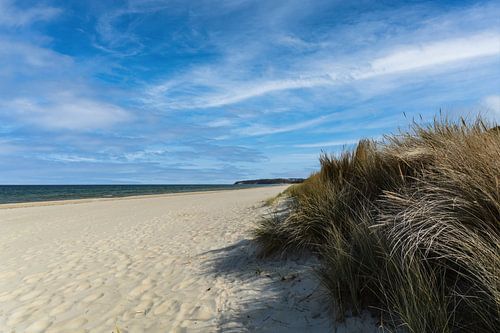 Strand in Baabe op Rügen