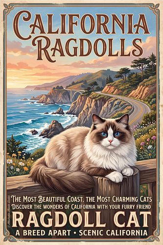 De Ragdoll-kat