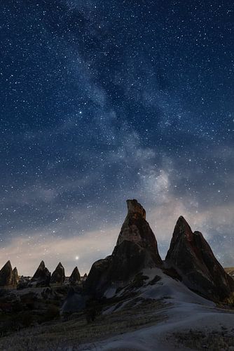 La Voie lactée au-dessus de la Cappadoce sur Tilo Grellmann