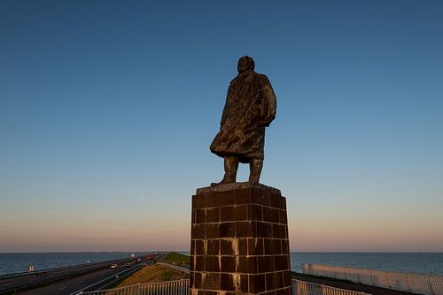 Statue Lely Afsluitdijk by Keesnan Dogger Fotografie