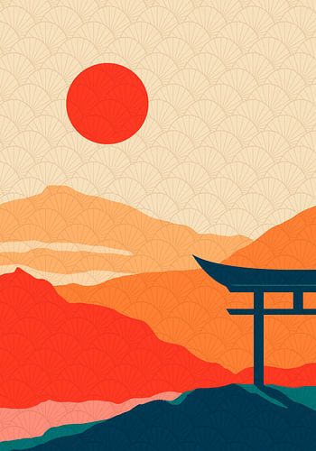 Le plaisir du coucher de soleil