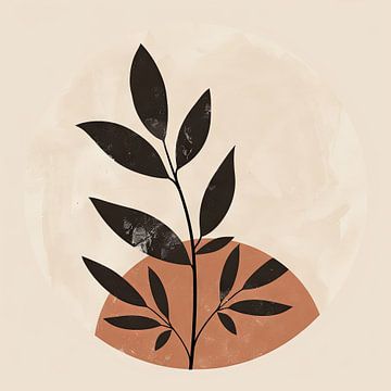 Samenstelling van planten van Poster Art Shop