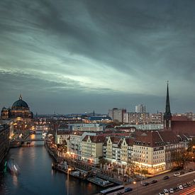 Berlin East City View by Sven Hilscher