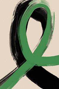Black And Green No 1