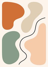 Minimalist Pastel Composition by Art Kingdom