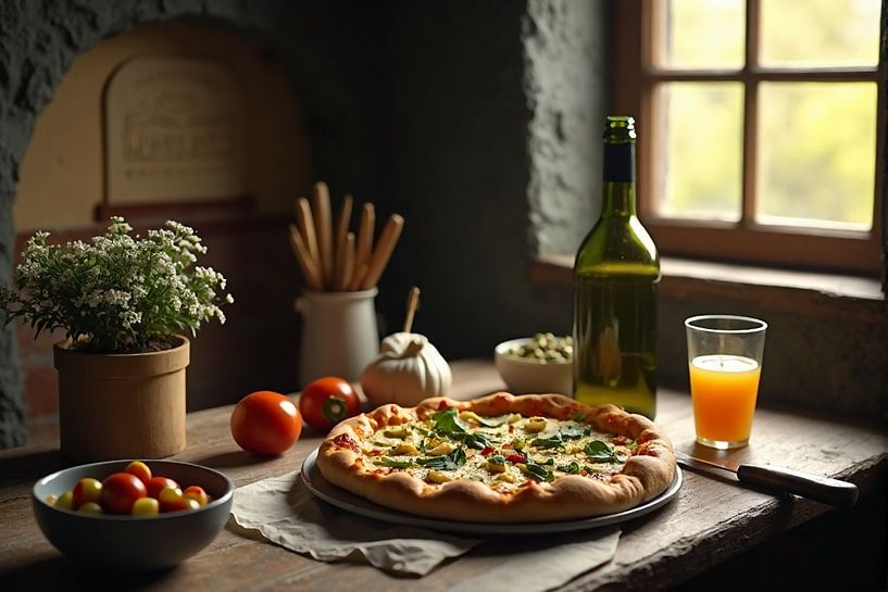 Pizza Tradizione – nostalgische Italiaanse keukenstijl van Kleurenrijk