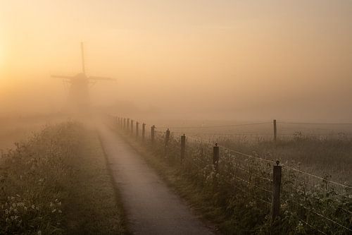 Holländische Windmühle von Kevin Oudman