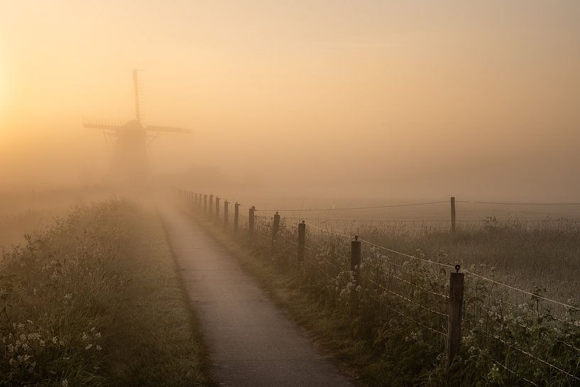 Dutch windmill van Kevin Oudman