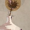 Nature morte au chardon ; art botanique anno 2024 sur Renske F. Schut