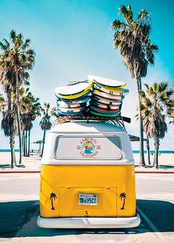 Van Life in Yellow