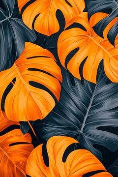Tropical foliage by Poster Art Shop