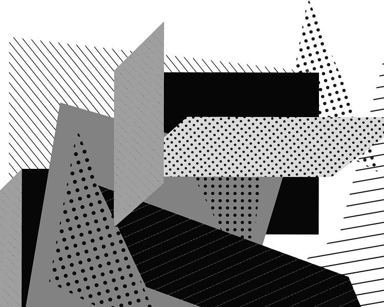 Scandinavian Retro Geometry IV by FRESH Fine Art