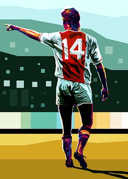 Johan Cruyff by Muamar Kadhafi