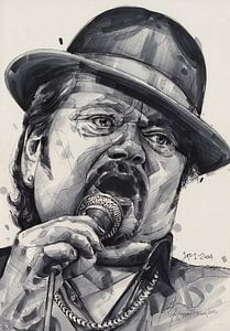 Peinture d'André Hazes sur Jos Hoppenbrouwers