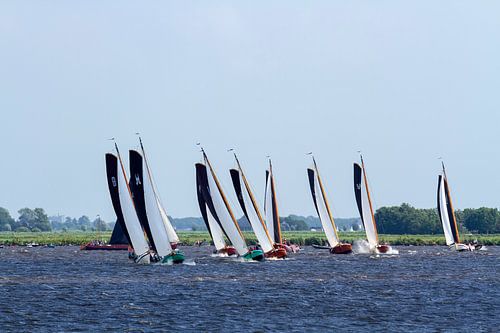 Skutsjesilen Heechermeer von Ruud Lobbes