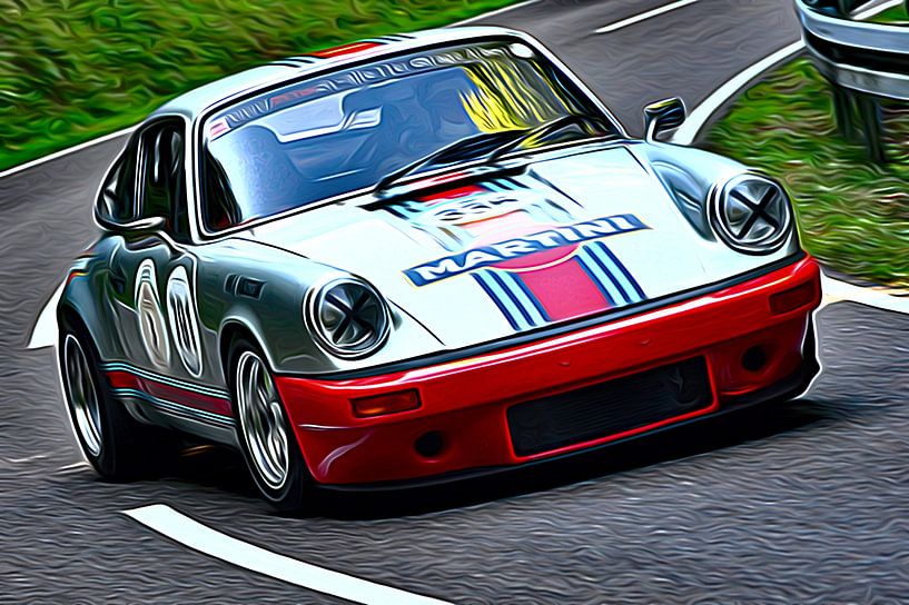 Porsche 911 RSR Eggberg Klassik 2025 Départ 3 par Ingo Laue