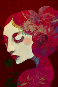 'Black flower