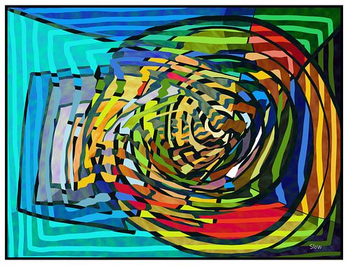 Der Fluss von SlowDad Art