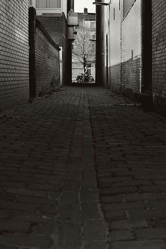 Fahrspur zum Nieuwe Haagdijk in Breda