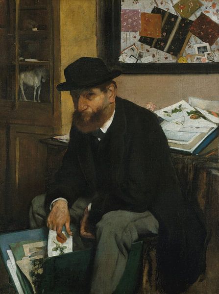 Le collecteur des copies, Edgar Degas par Des maîtres magistraux