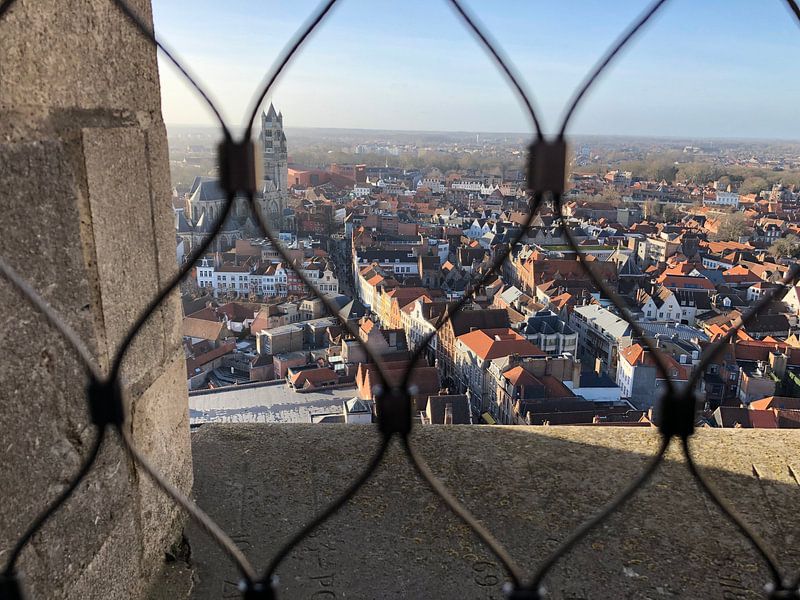 Uitzicht over Brugge von Yara van de Ven