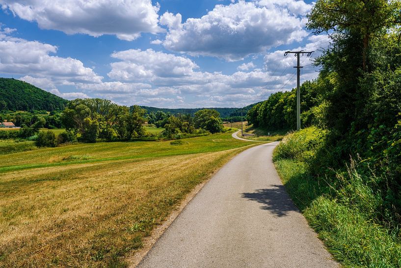 Fahrradweg durch das idyllische Altmühltal von ManfredFotos