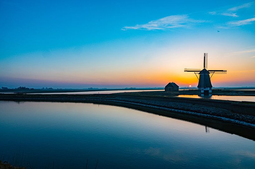 Windmill Het Noorden, Texel by Jan Hagen