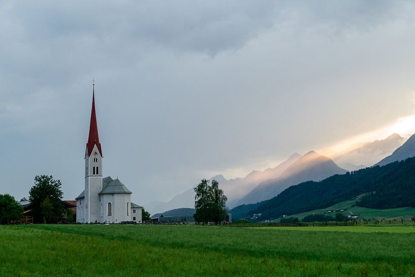 Sunburst in der Kirche von Gijs de Kruijf