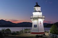 Leuchtturm in der Bucht von Akaroa, Neuseeland von Markus Lange Miniaturansicht