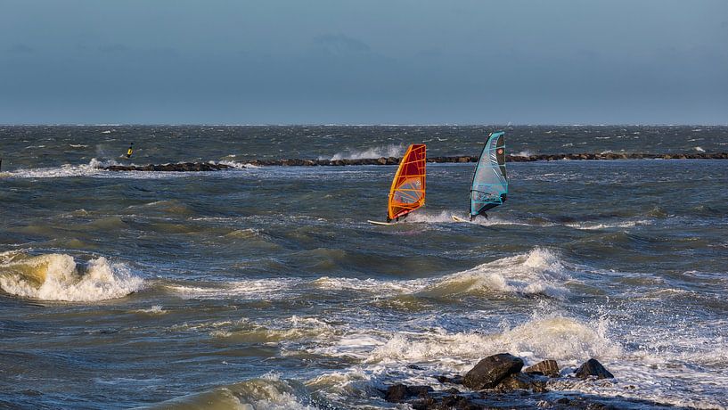 Windsurfers by Bram van Broekhoven