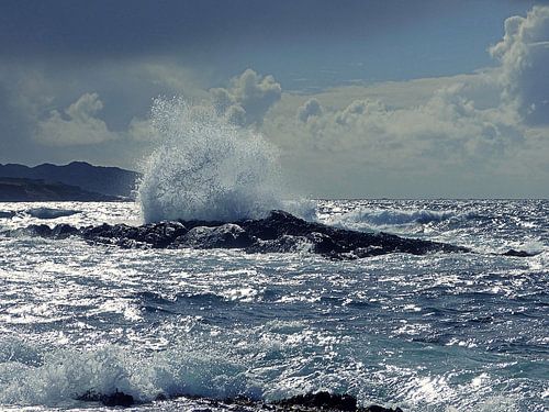 De ruige kust van Ierland