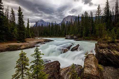 The Kicking Horse River in Canada
