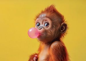 Souffler une bulle de chewing-gum