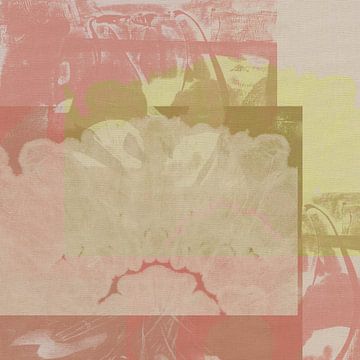 Gedempte bloesems op zachte achtergrond van Dina Dankers