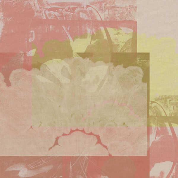 Muted Blossoms on Soft Background by Dina Dankers