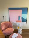 Klantfoto: Minimalistisch Pastel van Natasja Haandrikman