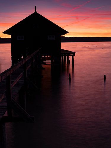 Zonsopgang in Schondorf am Ammersee