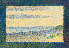 Seascape (Gravelines), Georges Seurat